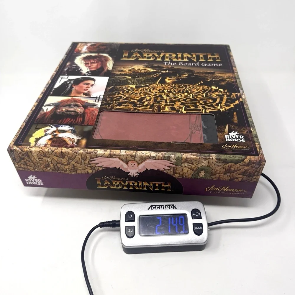 Jim Henson Labyrinth Board Game Fantasy Strategy Adventure Classic Complete Set - Picture 15 of 15